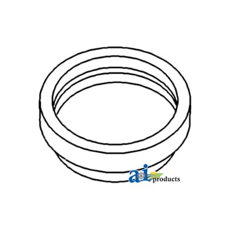 A & I Products Ring, Headlight (Rubber) 6" x6" x1.5" A-1026697M1